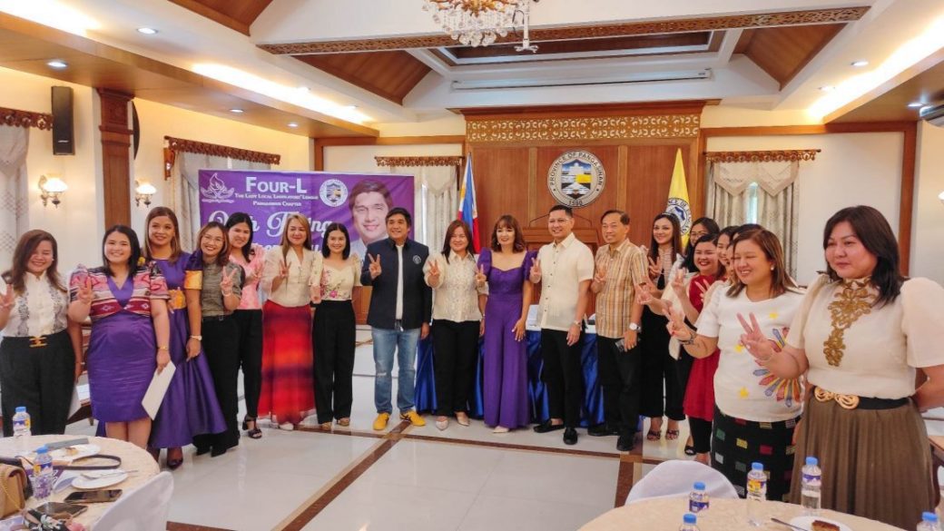 Governor Guico inducts Four L Pangasinan Officers | The Official ...